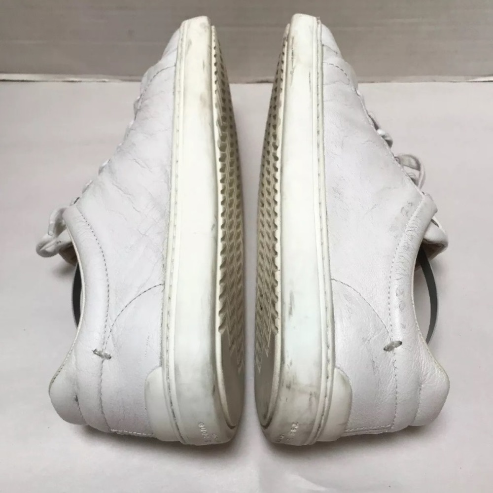 Rag & Bone White Leather Sneakers Sz 9.1/2 - Picture 5 of 12